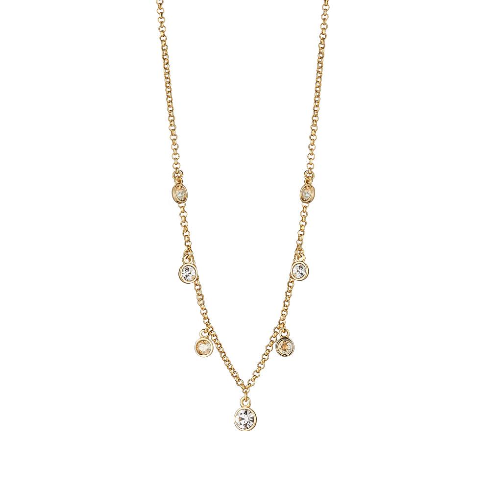 Andrea Golden Shadow Necklace