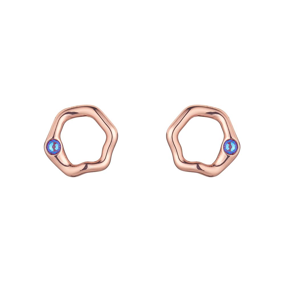 Janine Burgundy Delite Earring