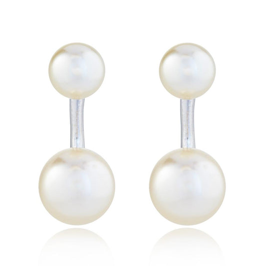 Dual Pearl Stud