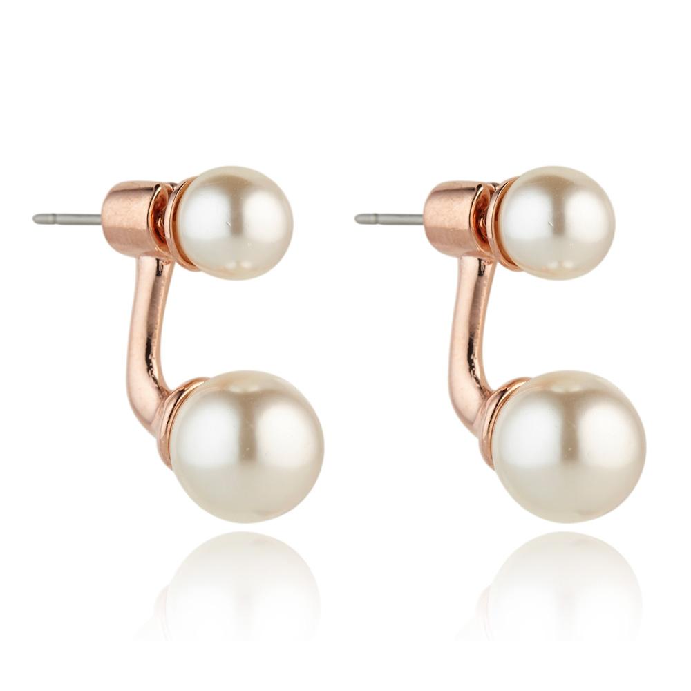 Dual Pearl Stud