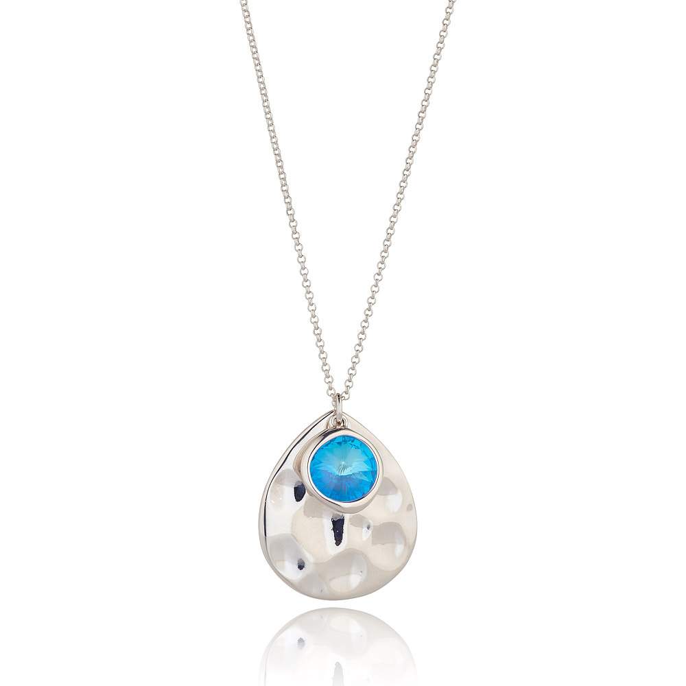 Ocean Blue Delite Long Necklace