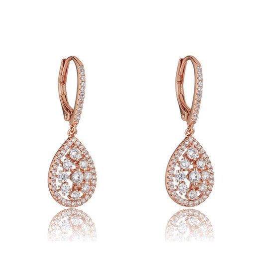 Julieta Rose Gold Earrings