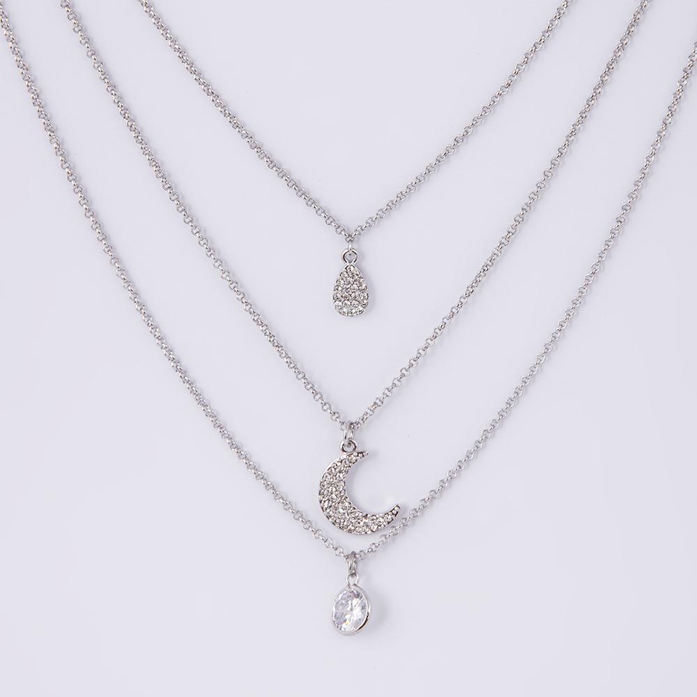 Heloise Rhodium Necklace