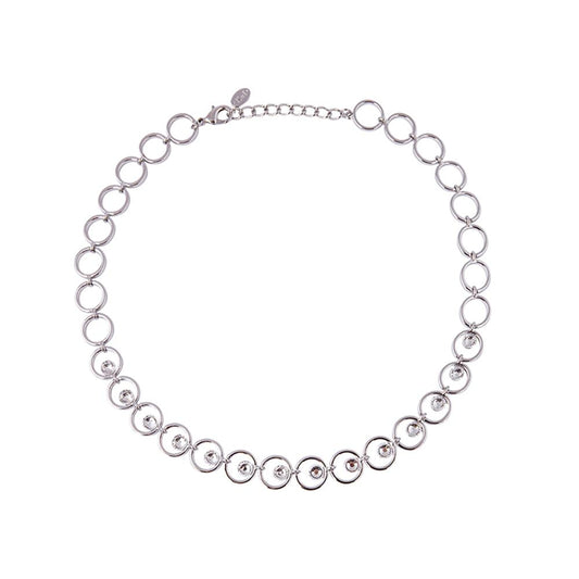 Leonie Rhodium Necklace