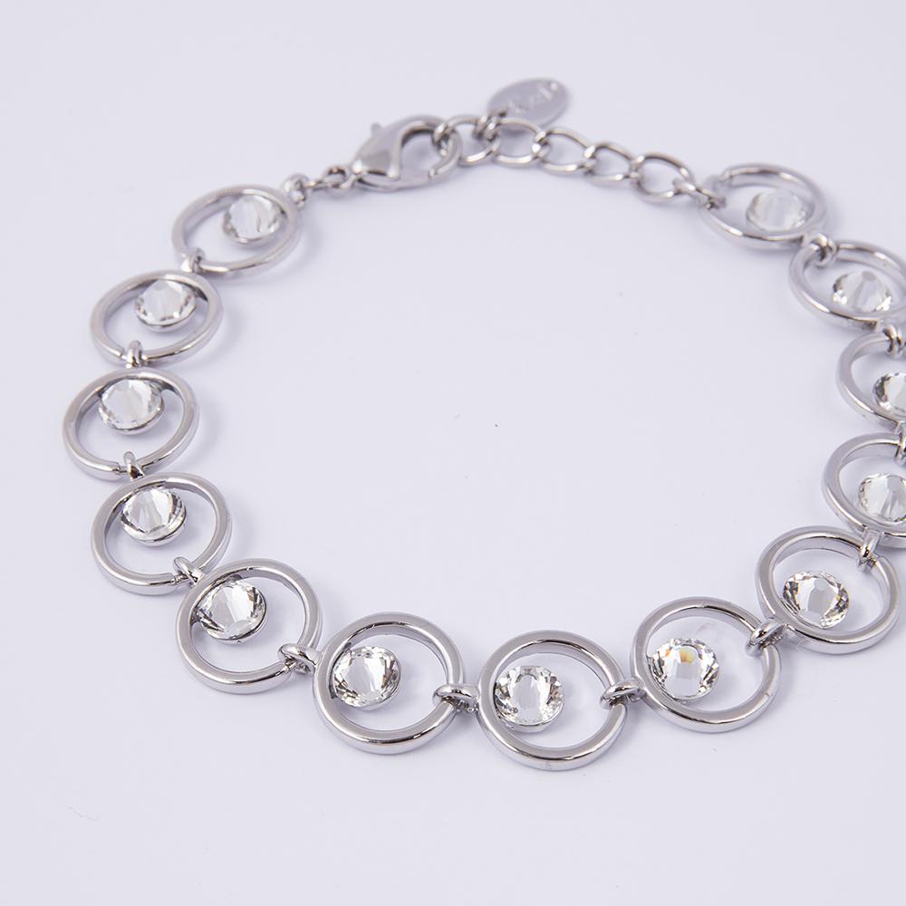 Leonie Rhodium Bracelet