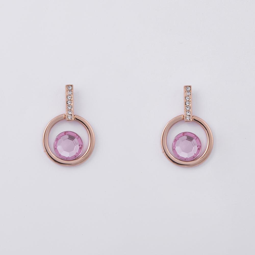 Leonie Rose Gold Earrings