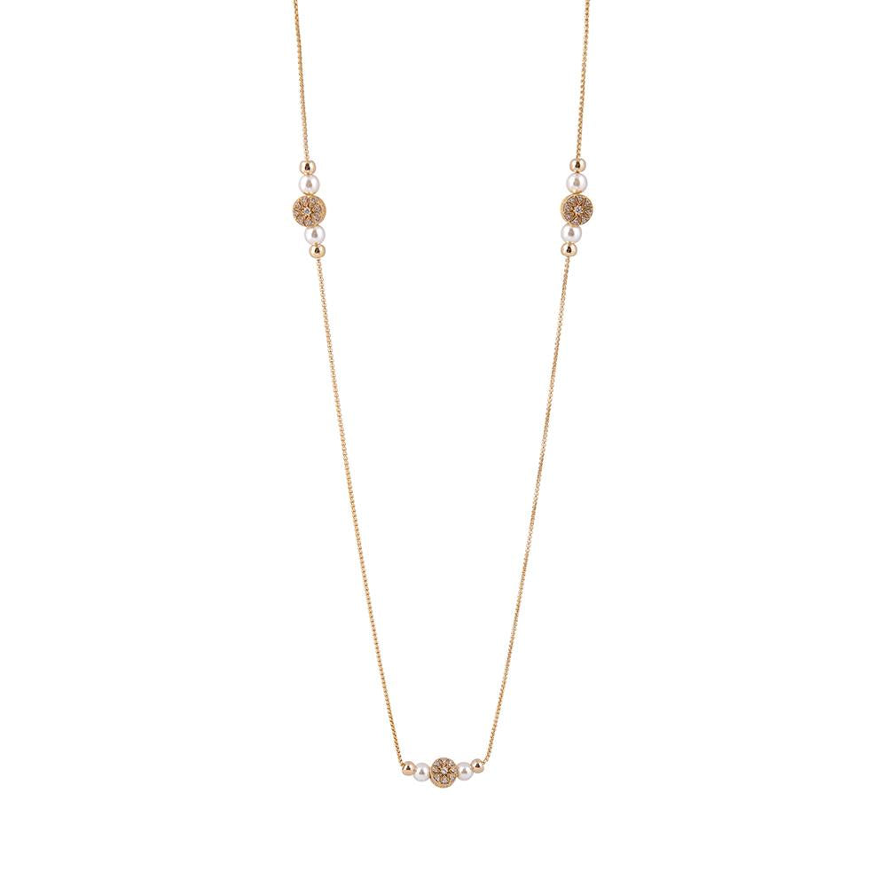 Maya Gold Long Necklace