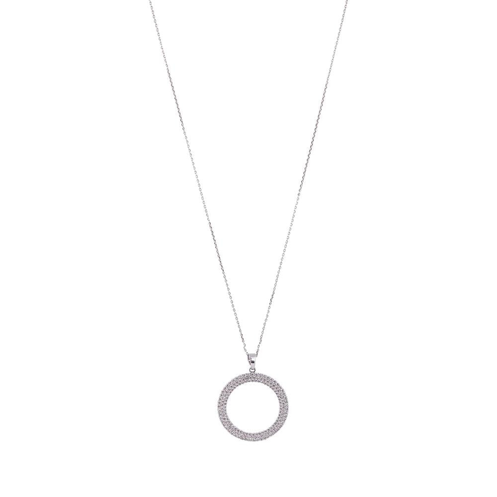 Violette Rhodium Necklace