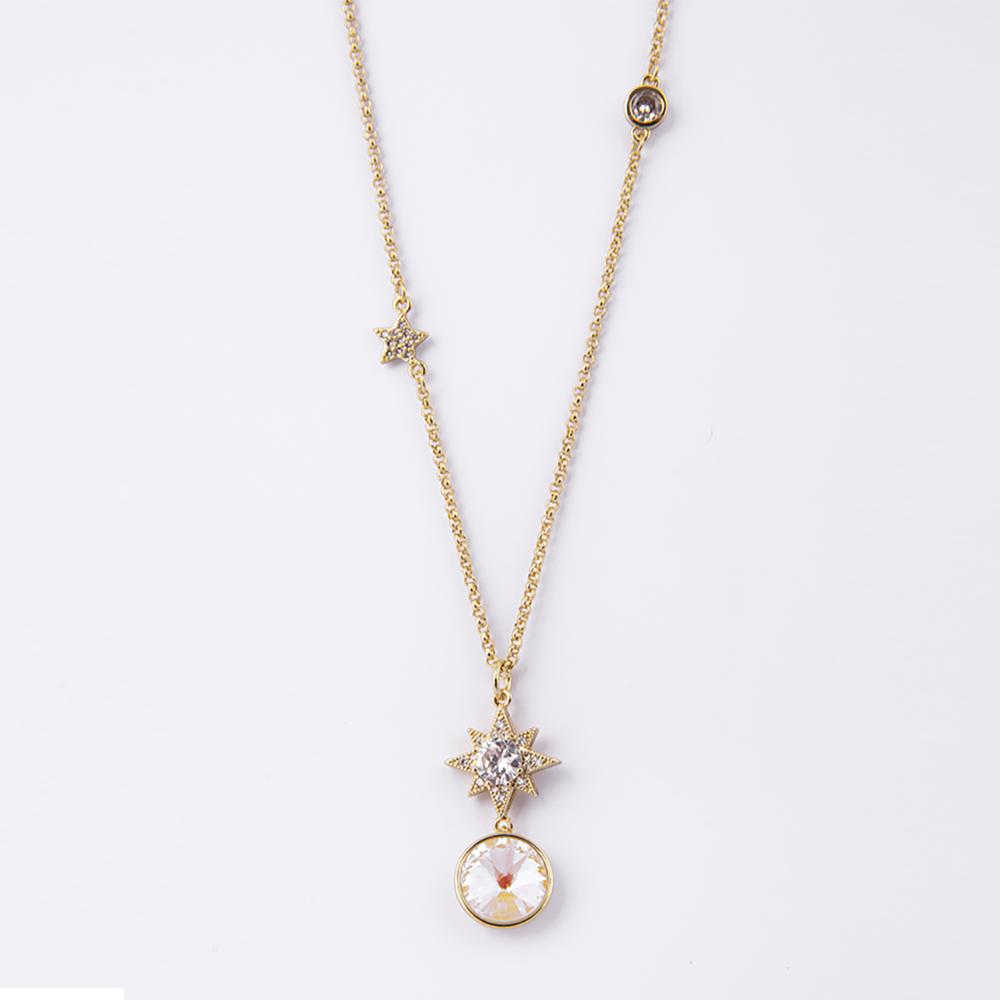 Single Star Gold Necklace