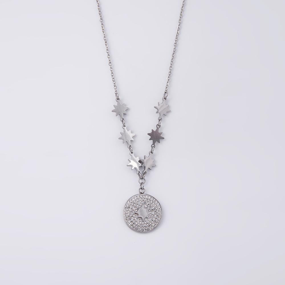 Esme Silver Necklace