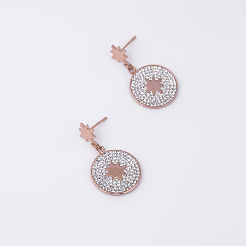 Esme Rose Gold Earrings