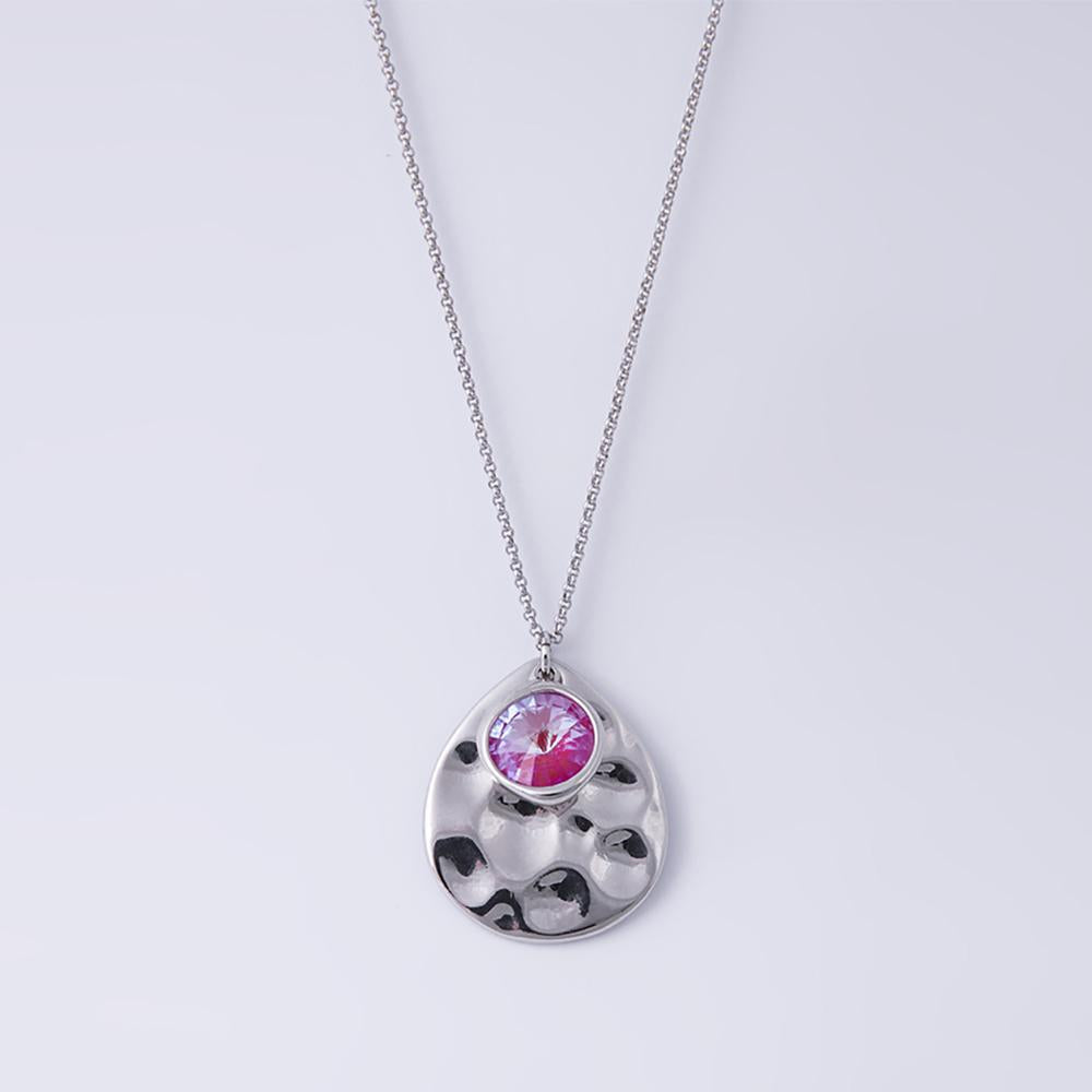 Lotus Pink Delite Long Necklace