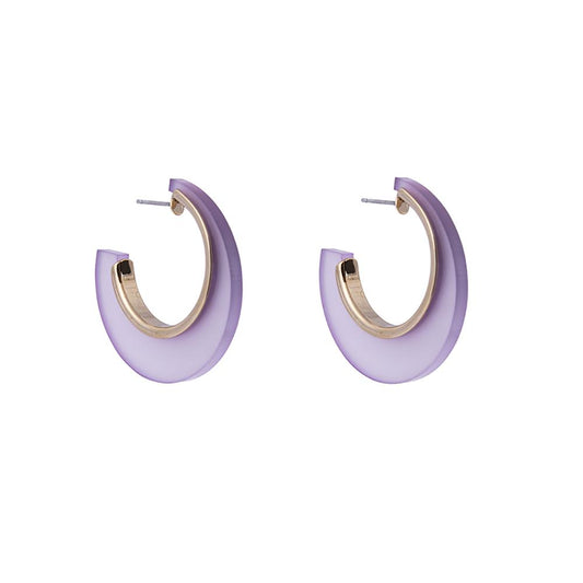 Opaque Lavender Hoop