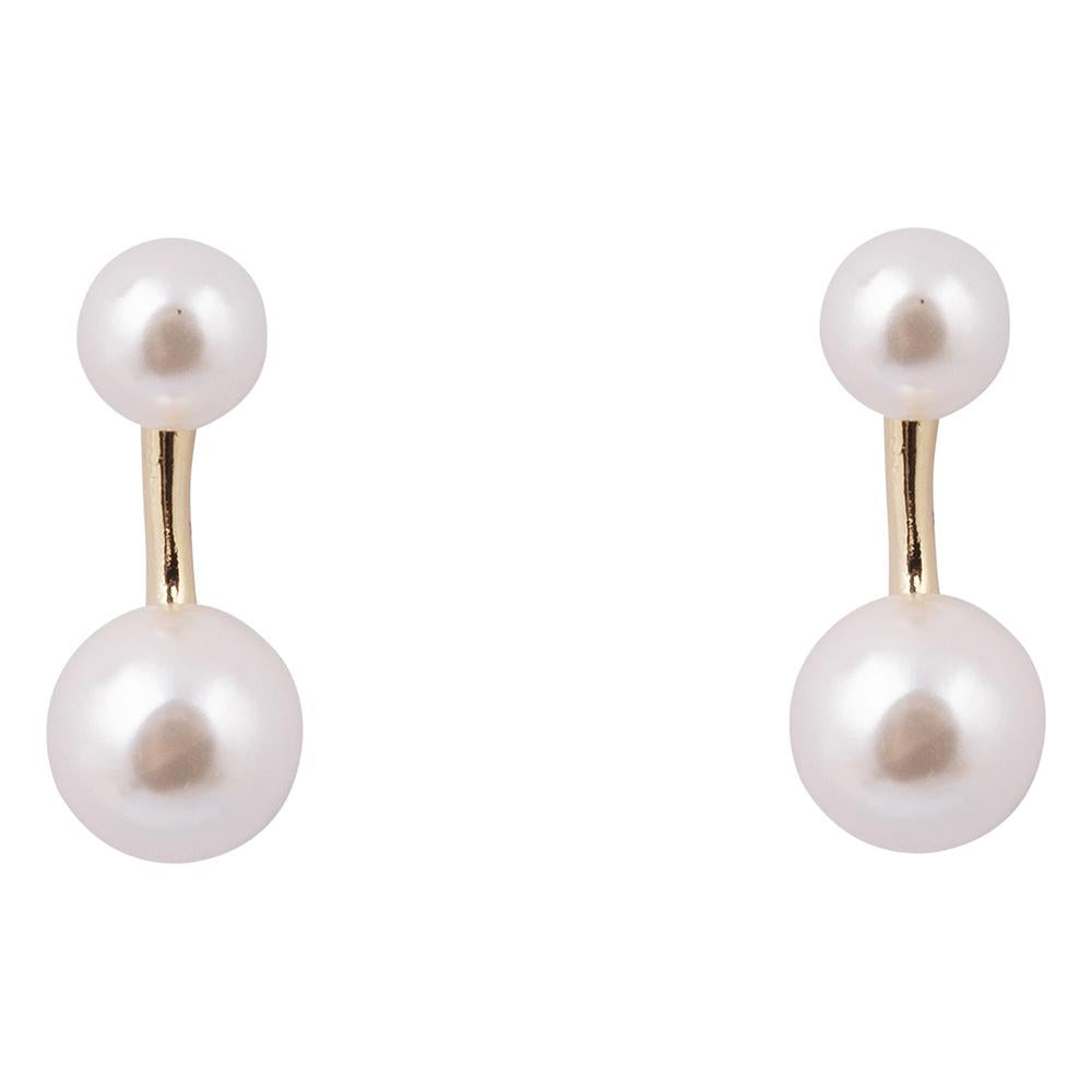 Dual Pearl Stud