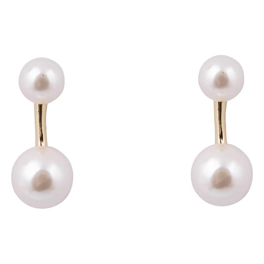 Dual Pearl Stud