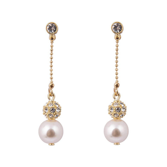 Paulette Gold & Pearl Earrings