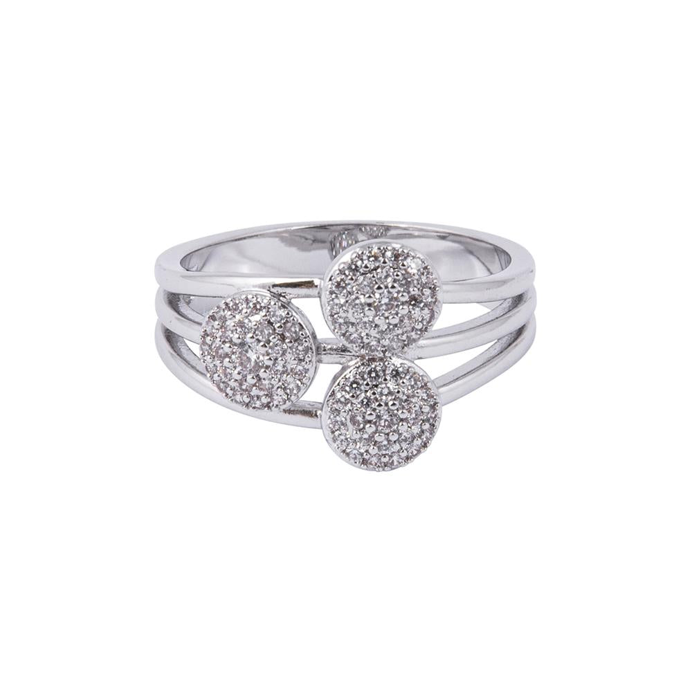 Charlotte Rhodium Ring #7