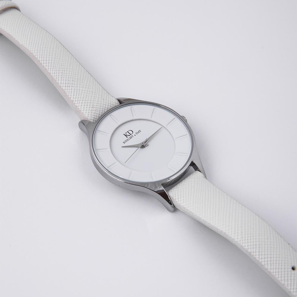 Gaia White Watch