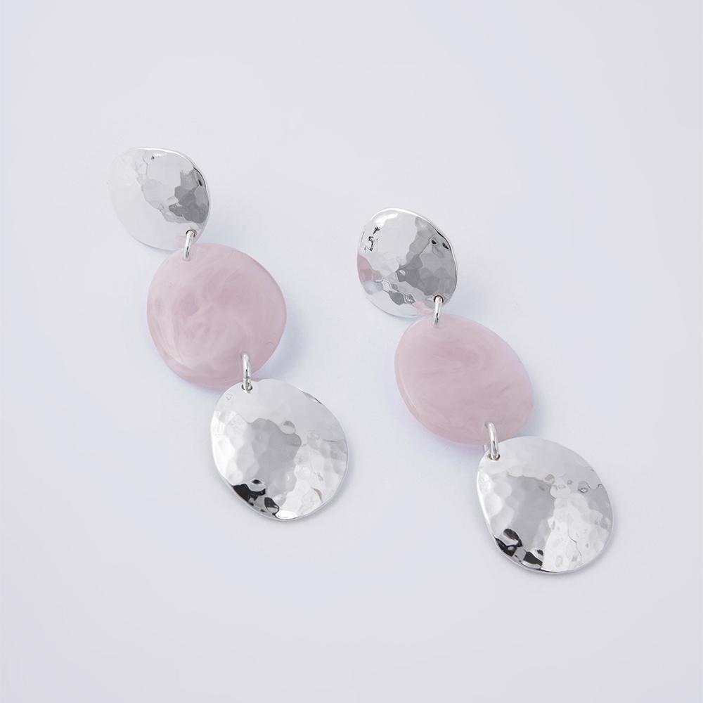 Thea Pink Earrings