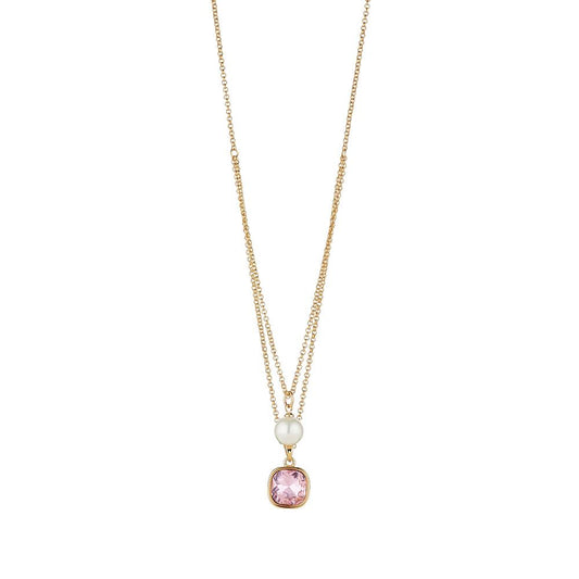 Rose & Pearl Necklace