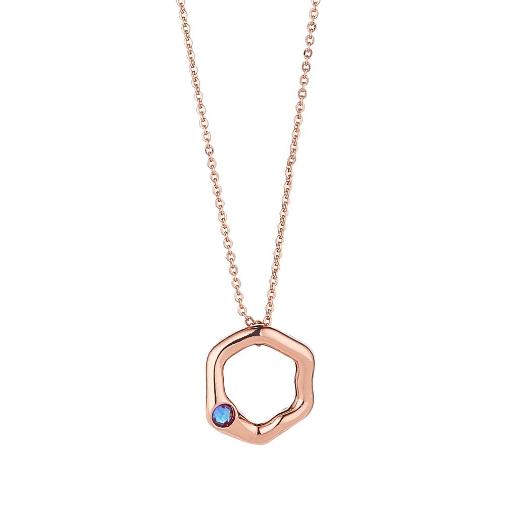 Janine Burgundy Delite Necklace