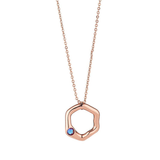 Janine Burgundy Delite Necklace