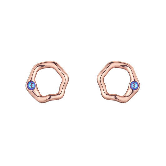 Janine Burgundy Delite Earring