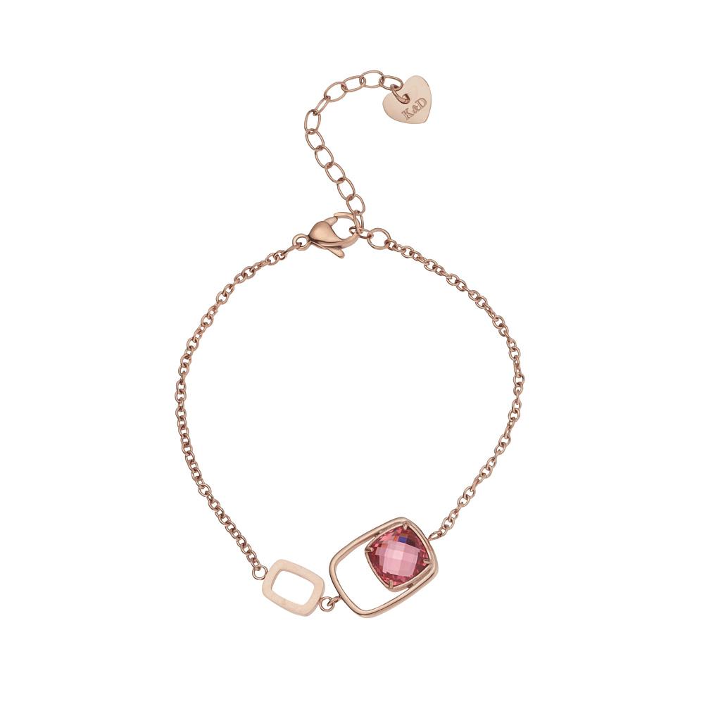 Rose Crystal Bracelet