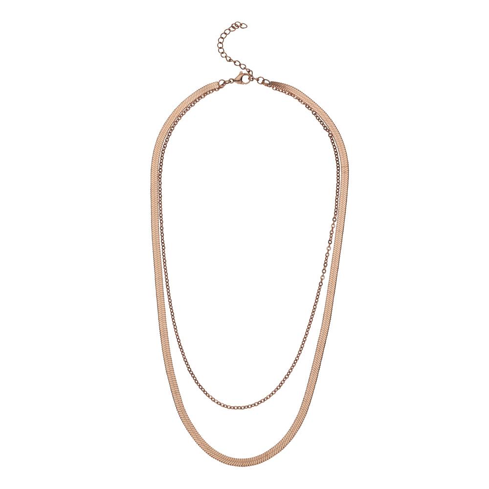 Clara Rose Gold Necklace